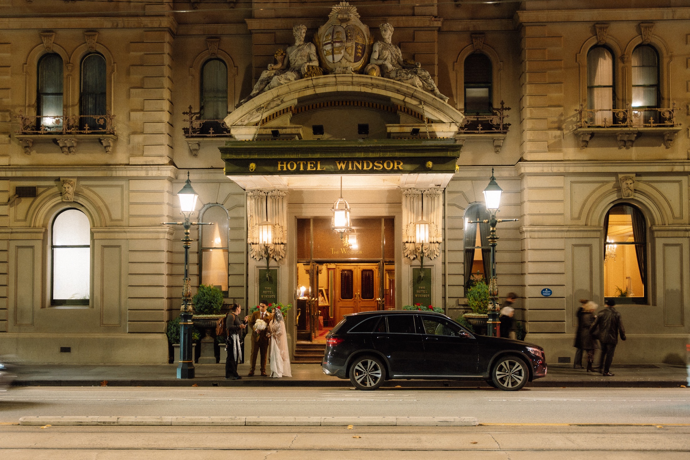 The Hotel Windsor, Melbourne, arrival